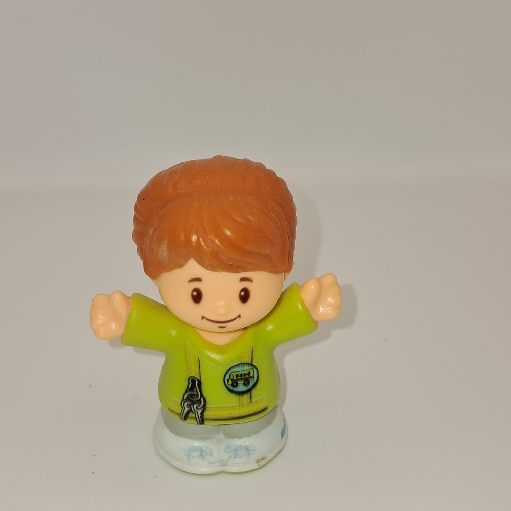shows a Fisher-Price Little People figure